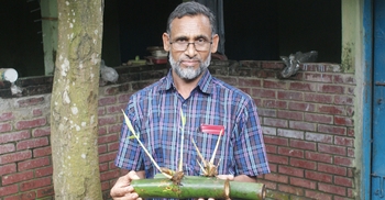 দ্রুত বাঁশের বংশ বৃদ্ধি নিয়ে ১২ বছরের গবেষণায় সফল মুক্তিযোদ্ধা নজরুল